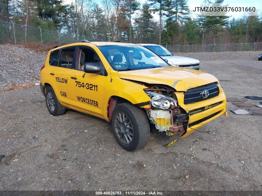 2007 Toyota Rav4 VIN: JTMZD33V376031660 Lot: 40828753