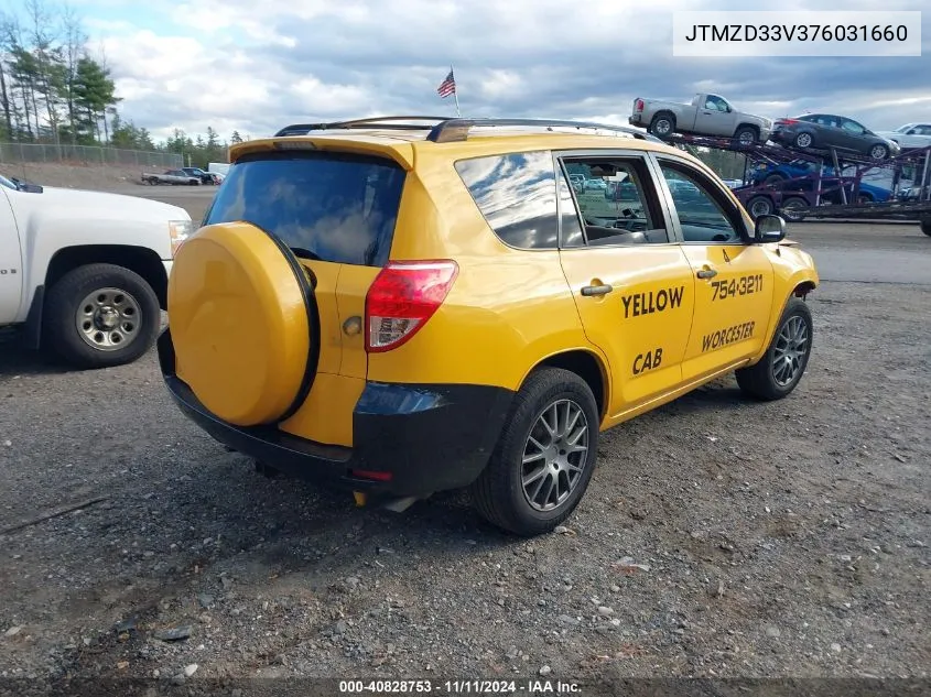 2007 Toyota Rav4 VIN: JTMZD33V376031660 Lot: 40828753