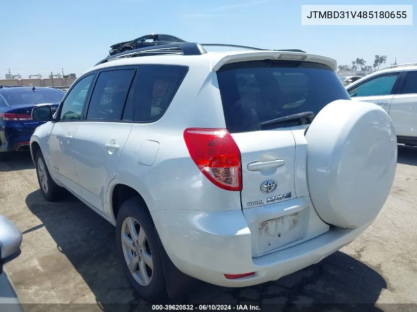 JTMBD31V485180655 2008 Toyota Rav4 Limited