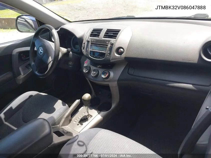 JTMBK32V086047888 2008 Toyota Rav4 Sport V6