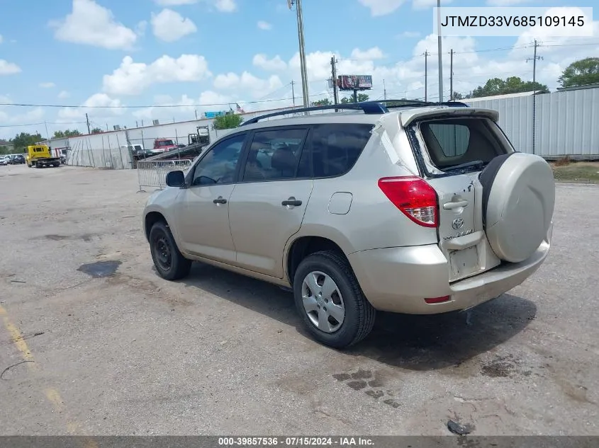 2008 Toyota Rav4 VIN: JTMZD33V685109145 Lot: 39857536