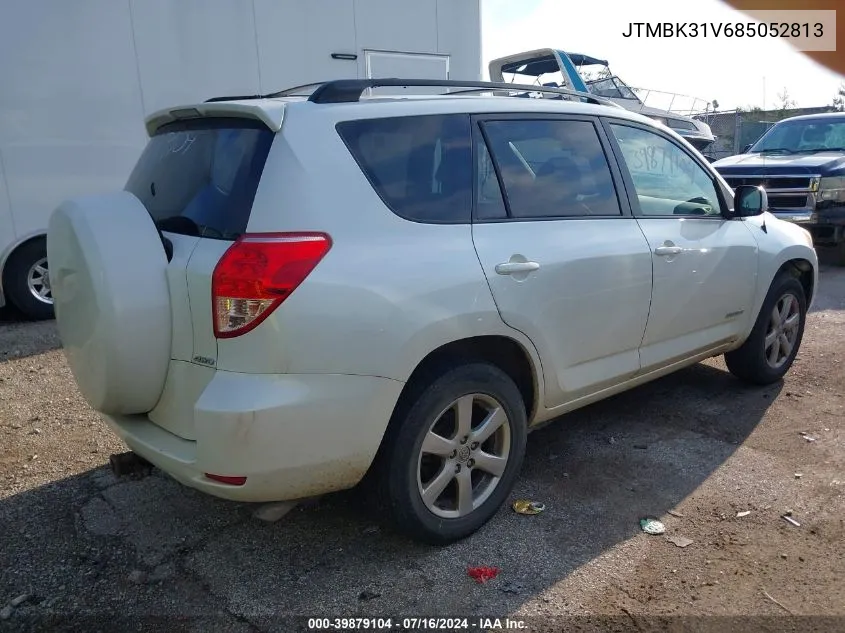 2008 Toyota Rav4 Limited V6 VIN: JTMBK31V685052813 Lot: 39879104