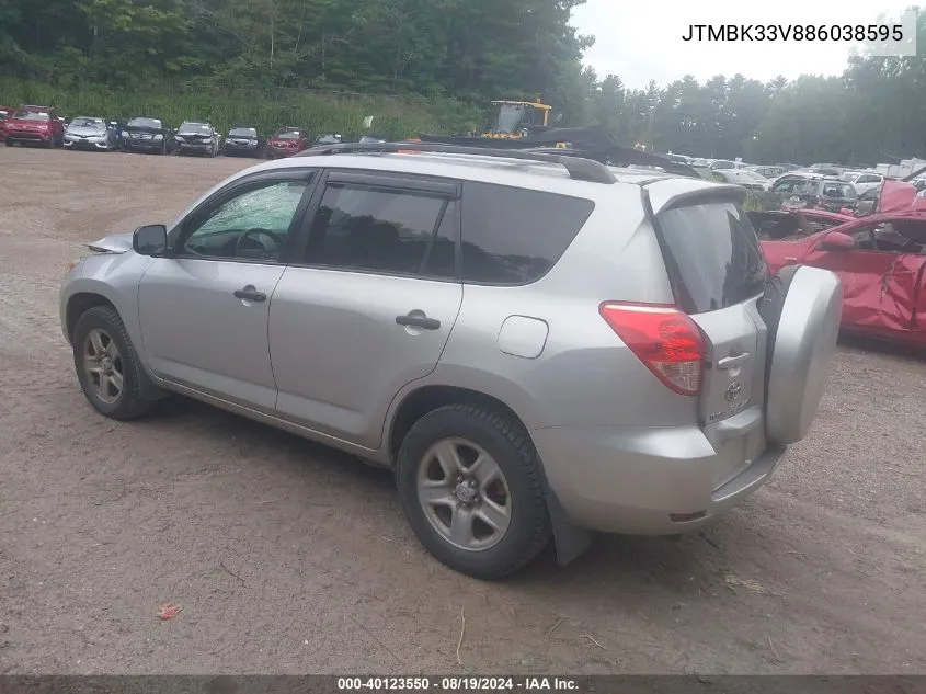 JTMBK33V886038595 2008 Toyota Rav4 Base V6