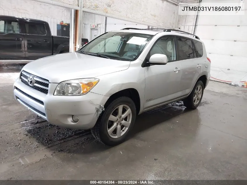 JTMBD31V186080197 2008 Toyota Rav4 Limited