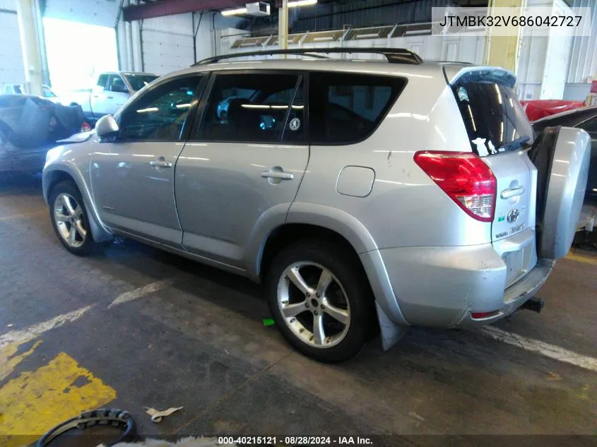 JTMBK32V686042727 2008 Toyota Rav4 Sport V6