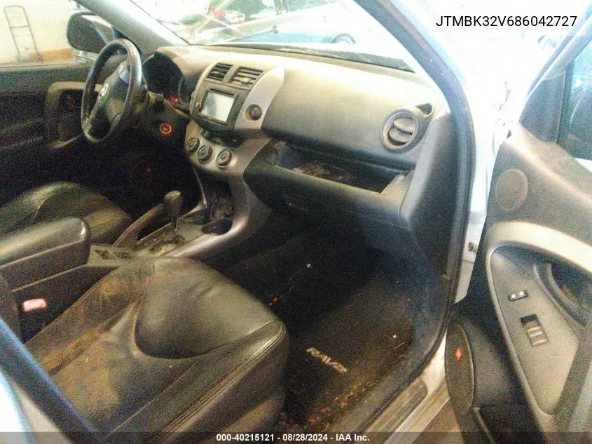 JTMBK32V686042727 2008 Toyota Rav4 Sport V6