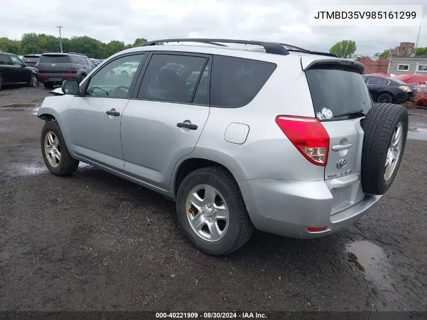 2008 Toyota Rav4 VIN: JTMBD35V985161299 Lot: 40221909