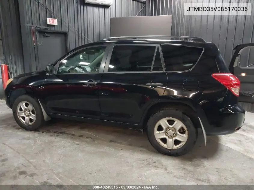 JTMBD35V085170036 2008 Toyota Rav4