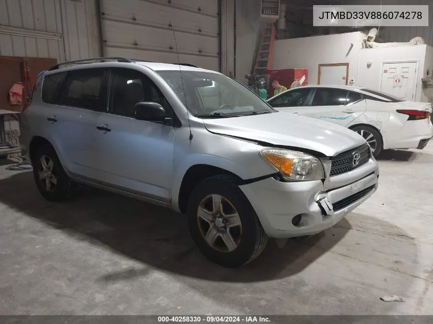 JTMBD33V886074278 2008 Toyota Rav4