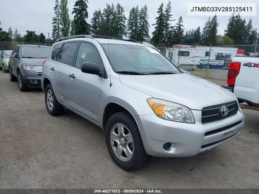 2008 Toyota Rav4 VIN: JTMBD33V285125411 Lot: 40271872