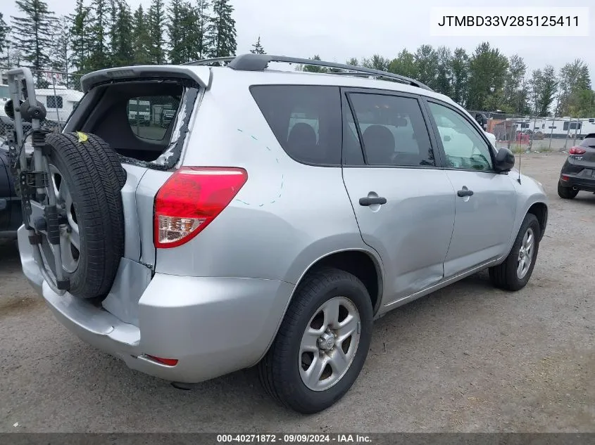 JTMBD33V285125411 2008 Toyota Rav4