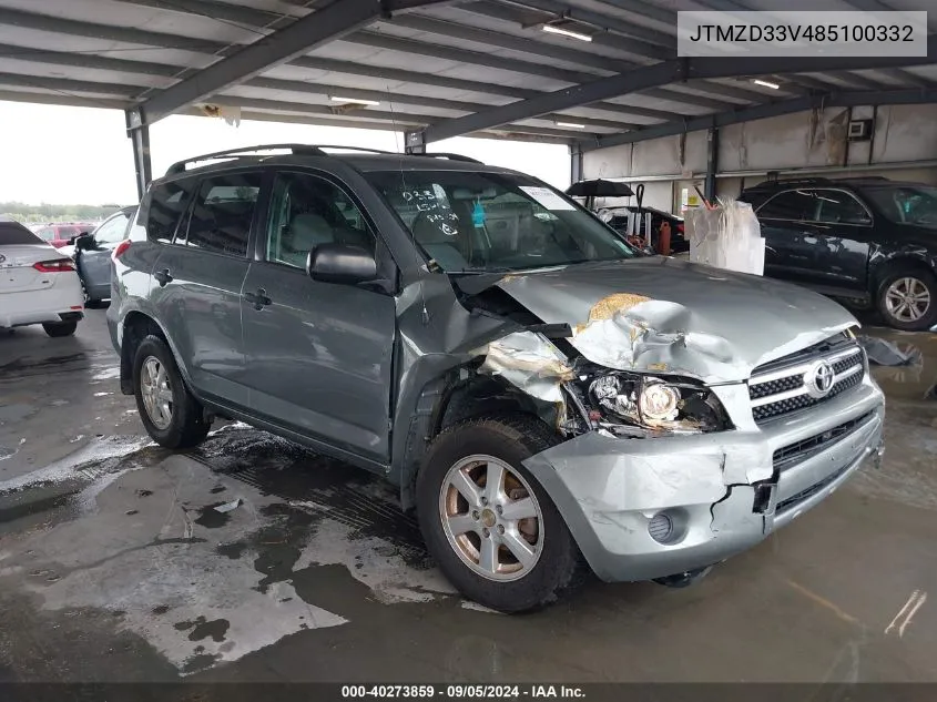 JTMZD33V485100332 2008 Toyota Rav4