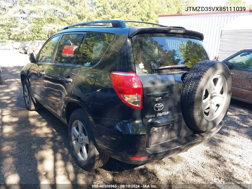 JTMZD35VX85111039 2008 Toyota Rav4