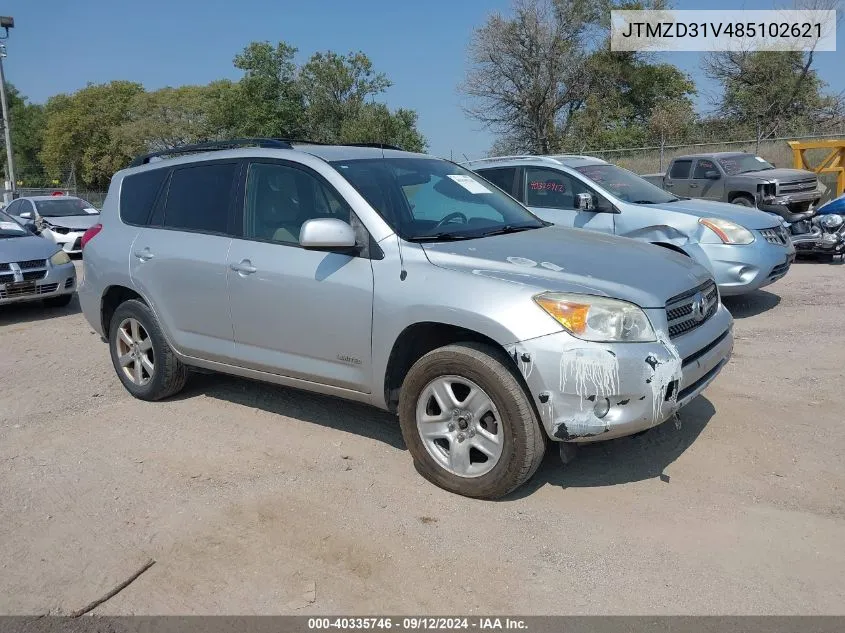 JTMZD31V485102621 2008 Toyota Rav4 Limited