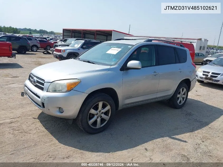 JTMZD31V485102621 2008 Toyota Rav4 Limited