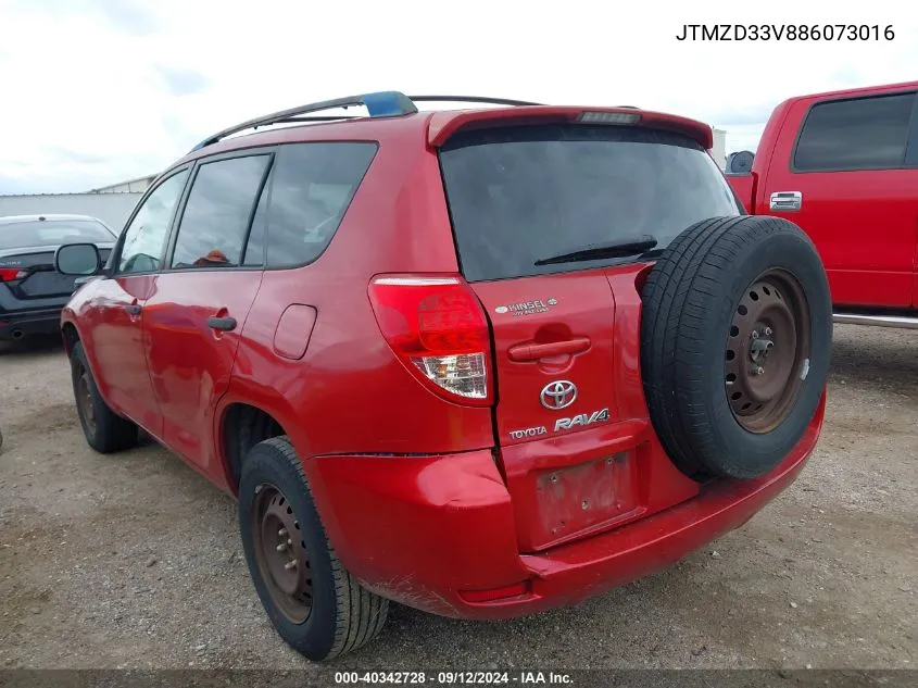 JTMZD33V886073016 2008 Toyota Rav4