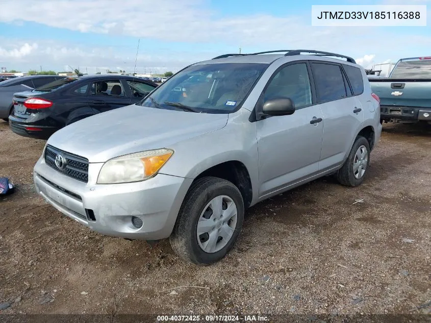 JTMZD33V185116388 2008 Toyota Rav4