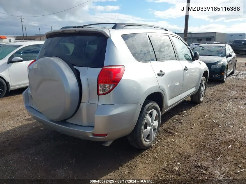 JTMZD33V185116388 2008 Toyota Rav4