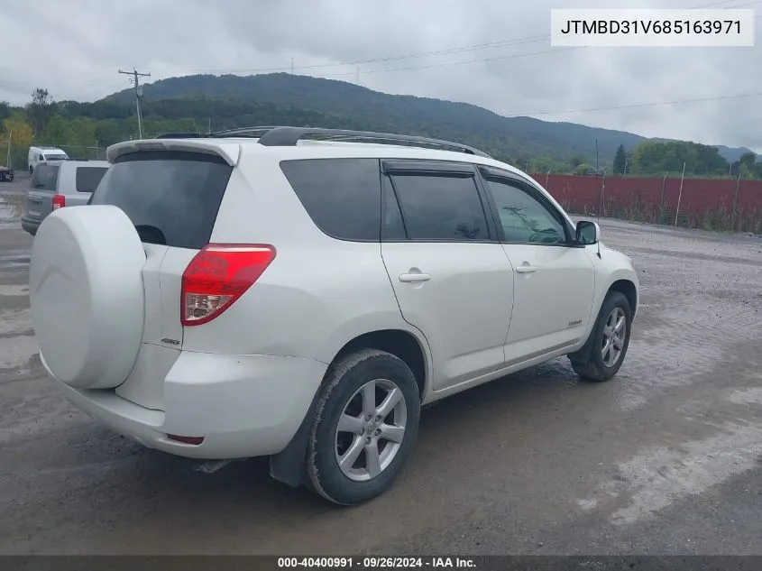 JTMBD31V685163971 2008 Toyota Rav4 Limited