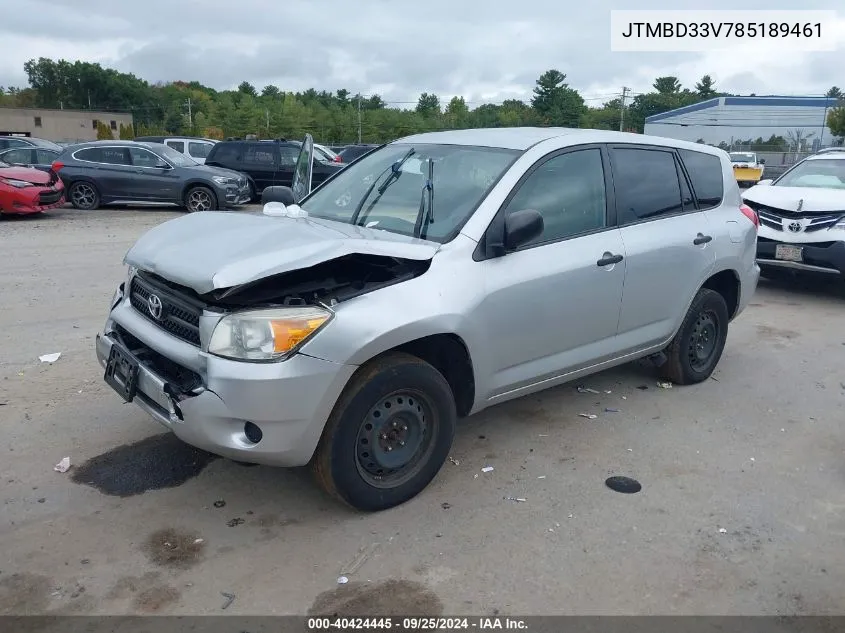 JTMBD33V785189461 2008 Toyota Rav4