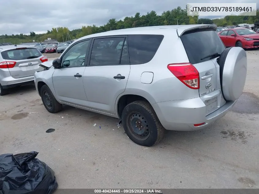 JTMBD33V785189461 2008 Toyota Rav4