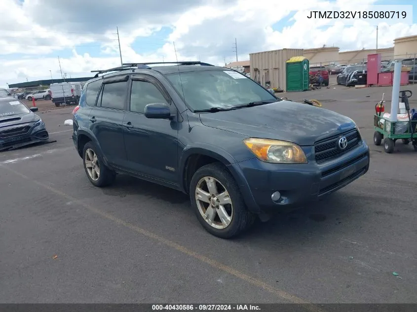 JTMZD32V185080719 2008 Toyota Rav4 Sport