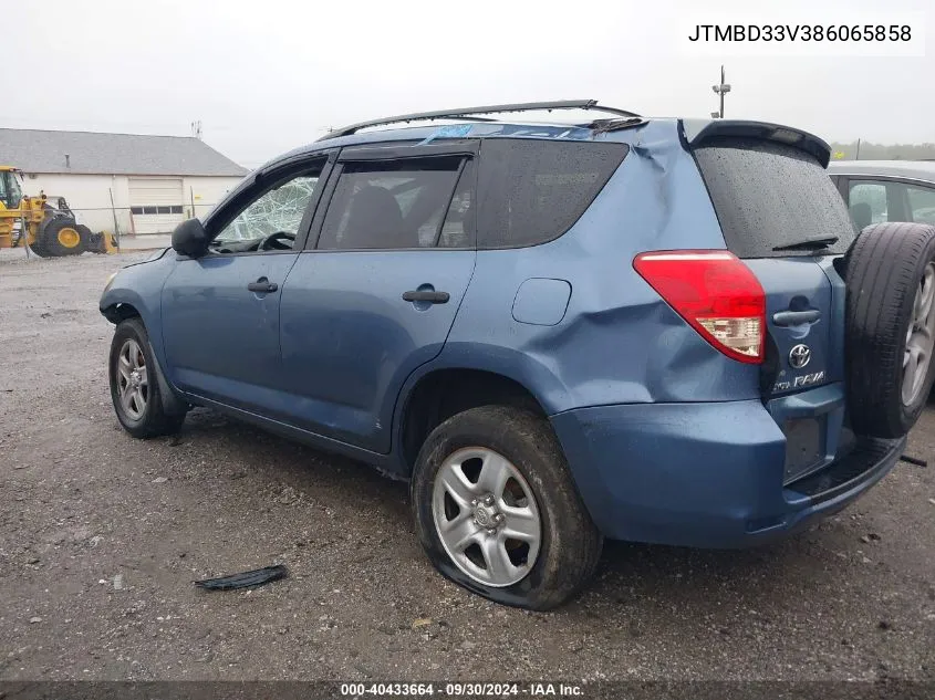 JTMBD33V386065858 2008 Toyota Rav4