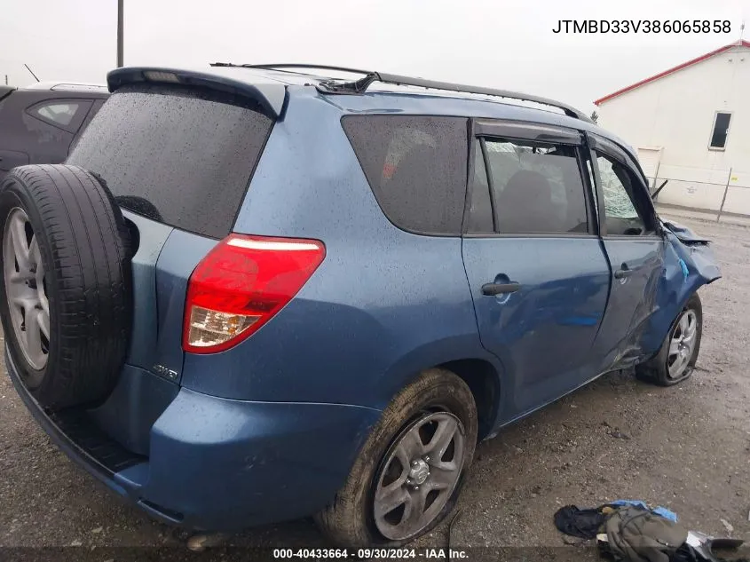 JTMBD33V386065858 2008 Toyota Rav4