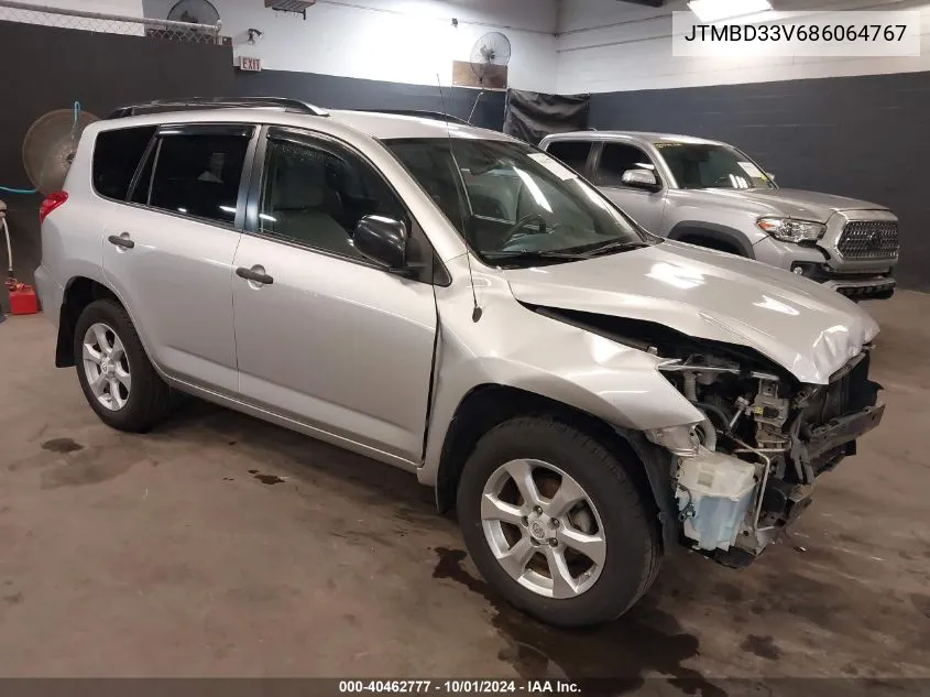 2008 Toyota Rav4 VIN: JTMBD33V686064767 Lot: 40462777