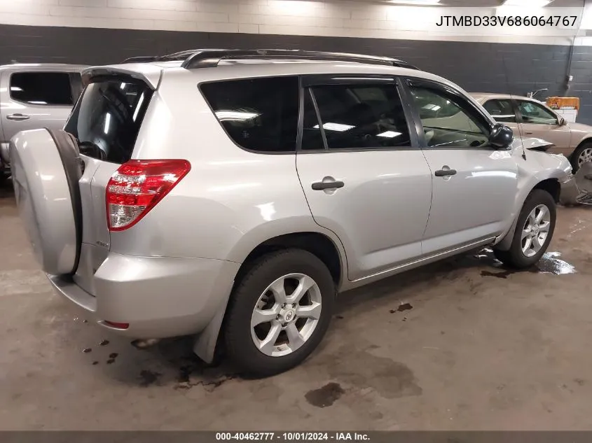 2008 Toyota Rav4 VIN: JTMBD33V686064767 Lot: 40462777