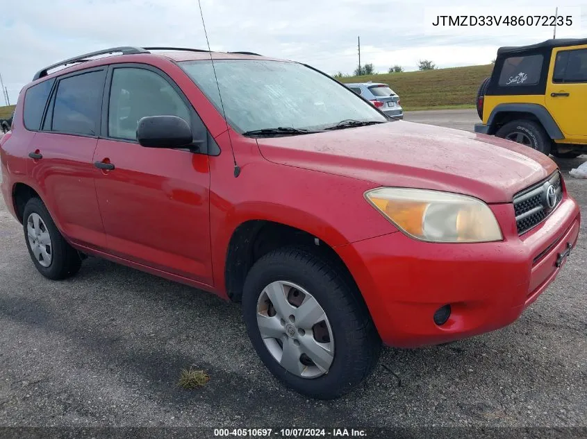 JTMZD33V486072235 2008 Toyota Rav4