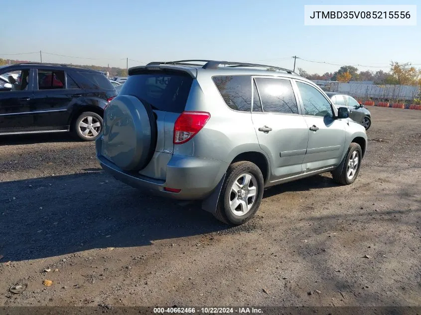 2008 Toyota Rav4 VIN: JTMBD35V085215556 Lot: 40662466