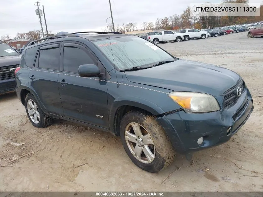 2008 Toyota Rav4 Sport VIN: JTMZD32V085111300 Lot: 40682063