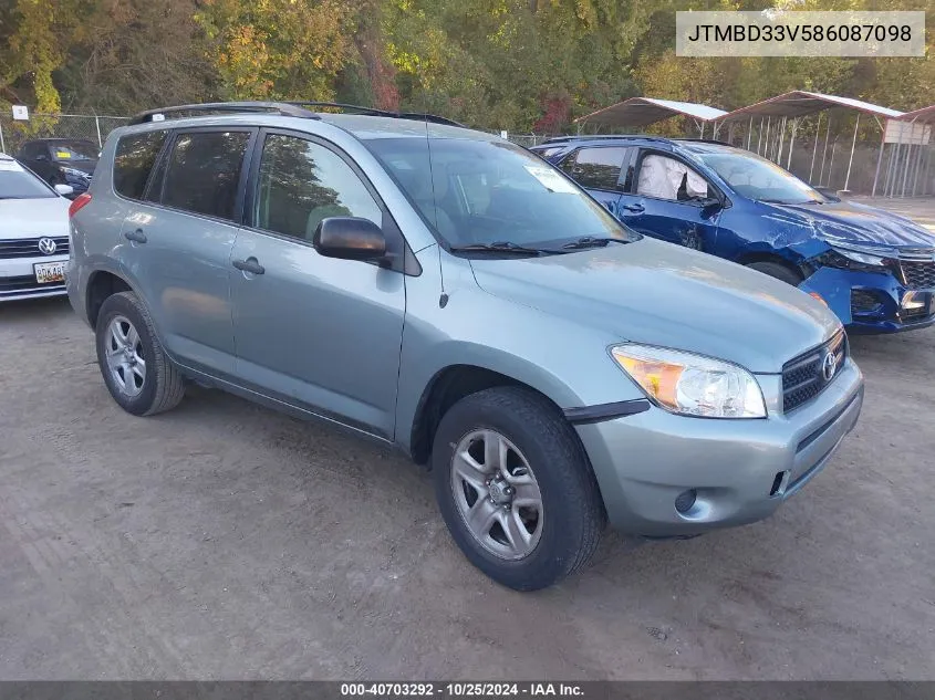 JTMBD33V586087098 2008 Toyota Rav4