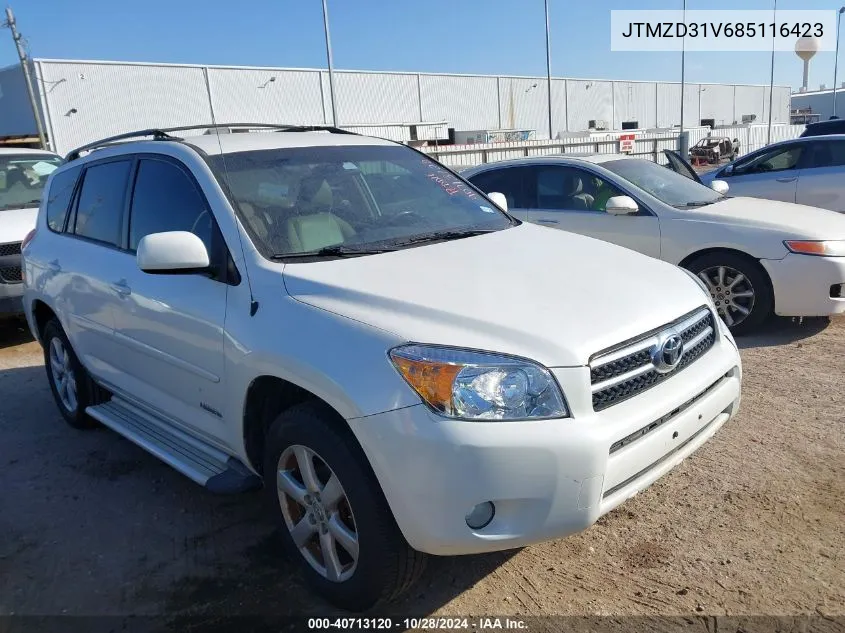 2008 Toyota Rav4 Limited VIN: JTMZD31V685116423 Lot: 40713120