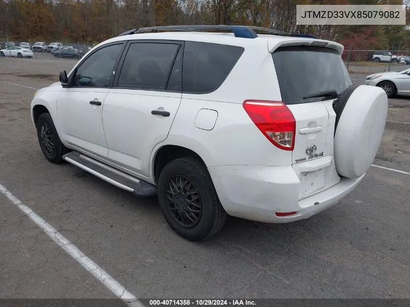 2008 Toyota Rav4 VIN: JTMZD33VX85079082 Lot: 40714358