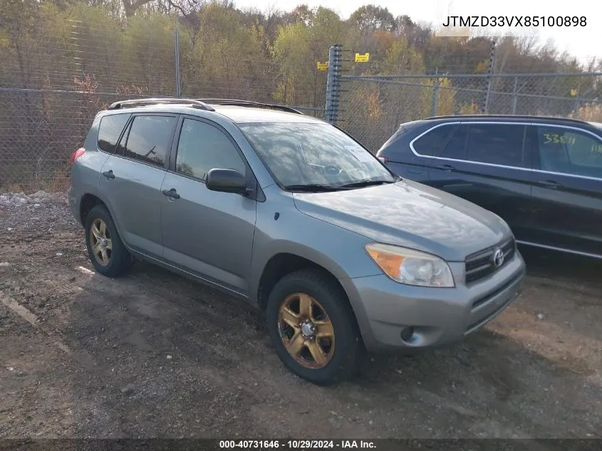 JTMZD33VX85100898 2008 Toyota Rav4