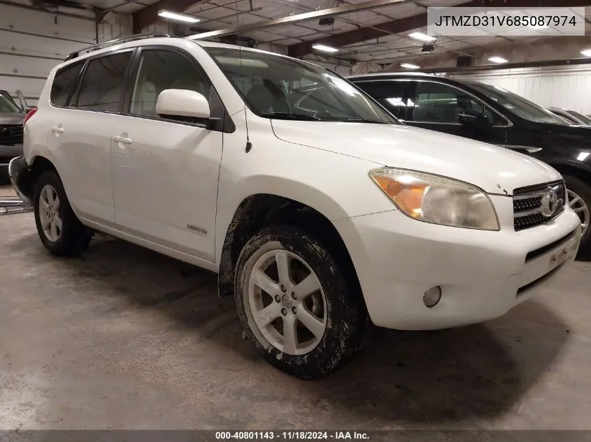 2008 Toyota Rav4 Limited VIN: JTMZD31V685087974 Lot: 40801143