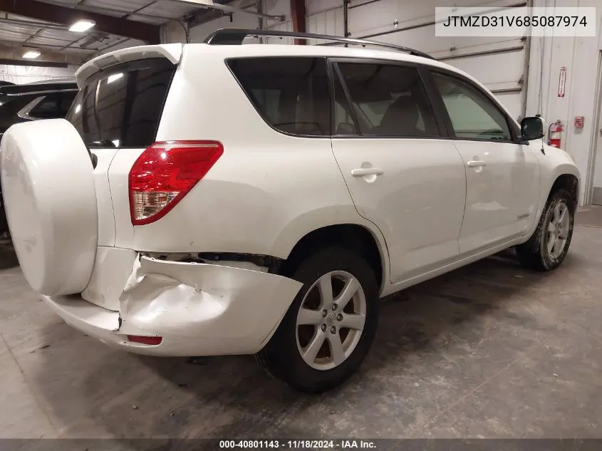 2008 Toyota Rav4 Limited VIN: JTMZD31V685087974 Lot: 40801143