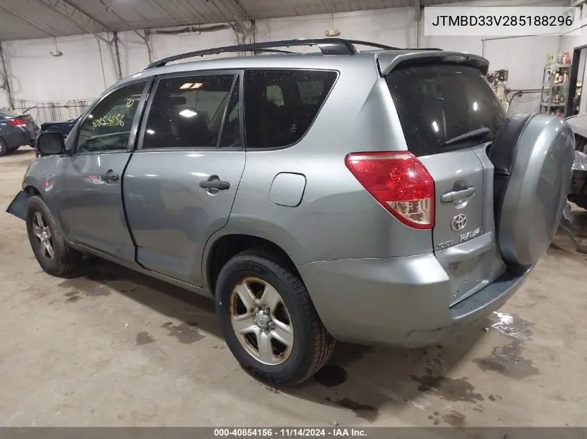 2008 Toyota Rav4 VIN: JTMBD33V285188296 Lot: 40854156