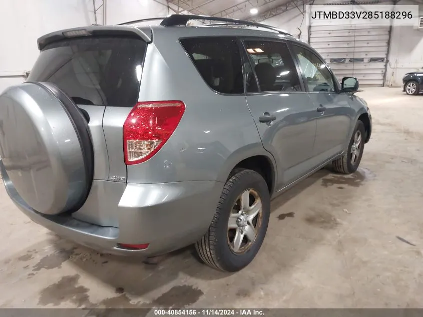 2008 Toyota Rav4 VIN: JTMBD33V285188296 Lot: 40854156