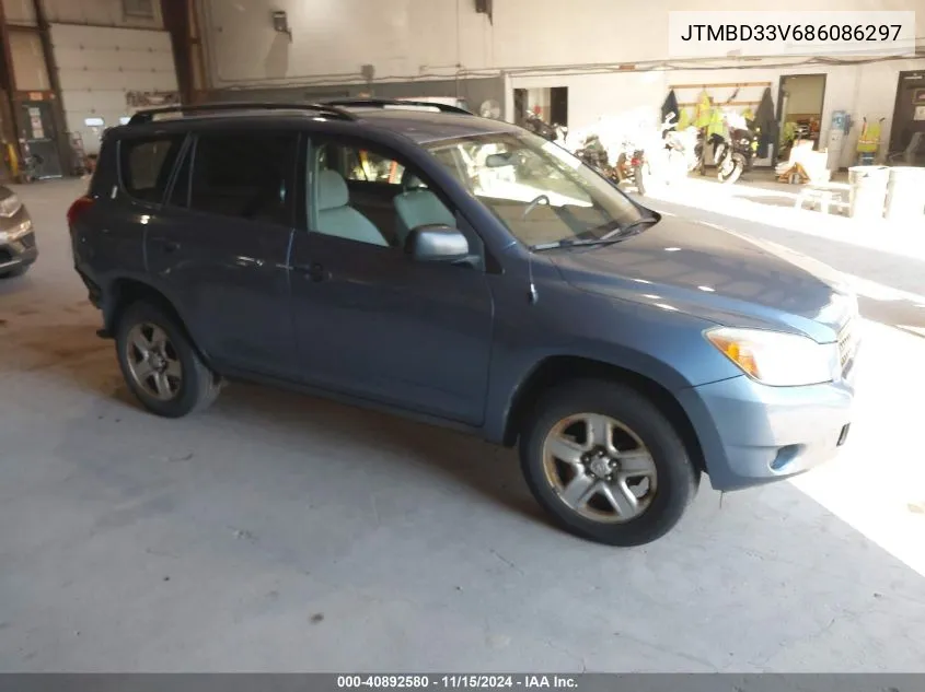 2008 Toyota Rav4 VIN: JTMBD33V686086297 Lot: 40892580