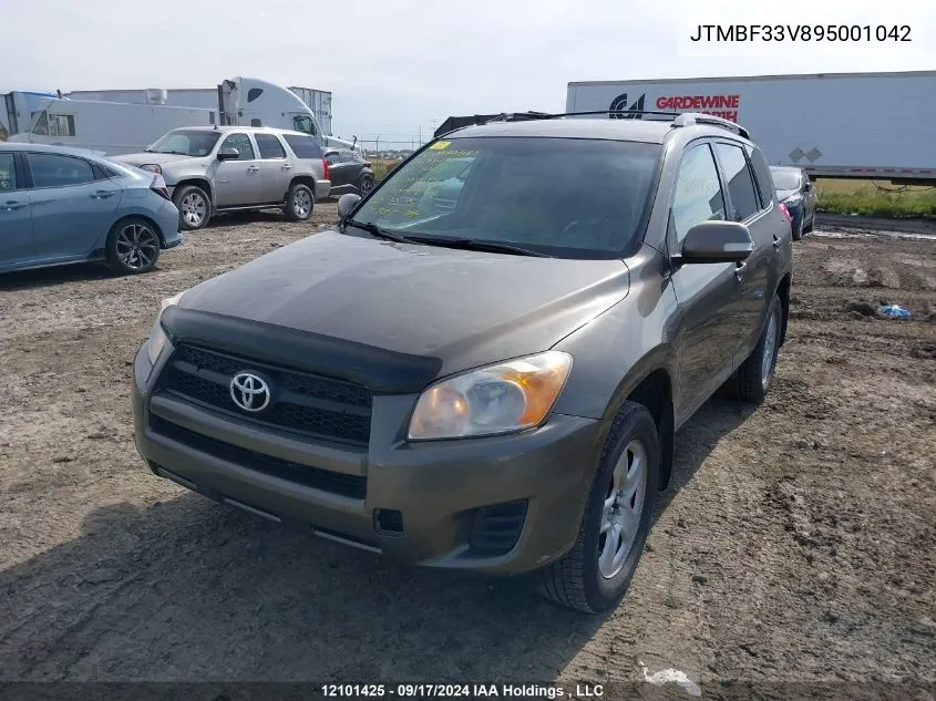 2009 Toyota Rav4 VIN: JTMBF33V895001042 Lot: 12101425