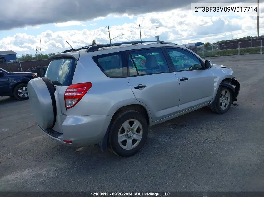 2T3BF33V09W017714 2009 Toyota Rav4