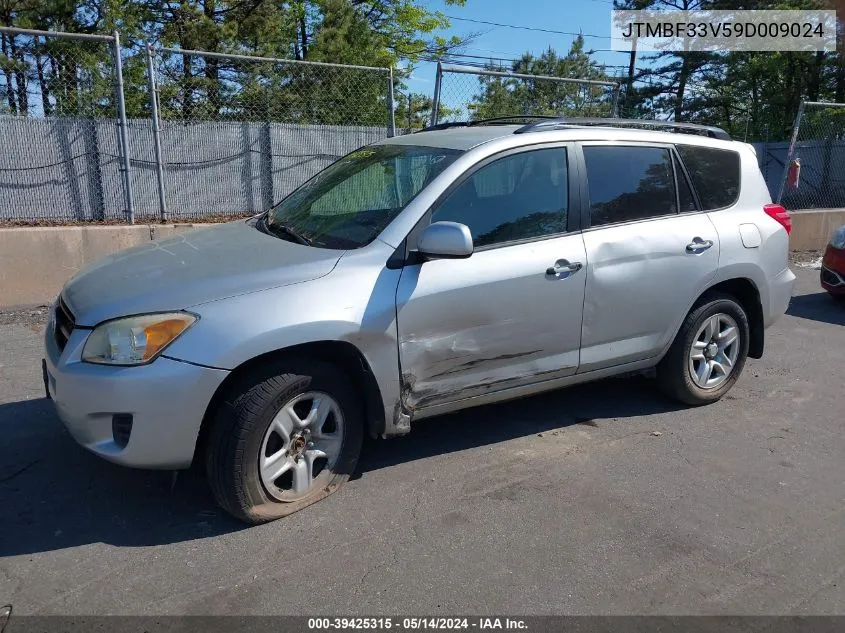 2009 Toyota Rav4 VIN: JTMBF33V59D009024 Lot: 39425315