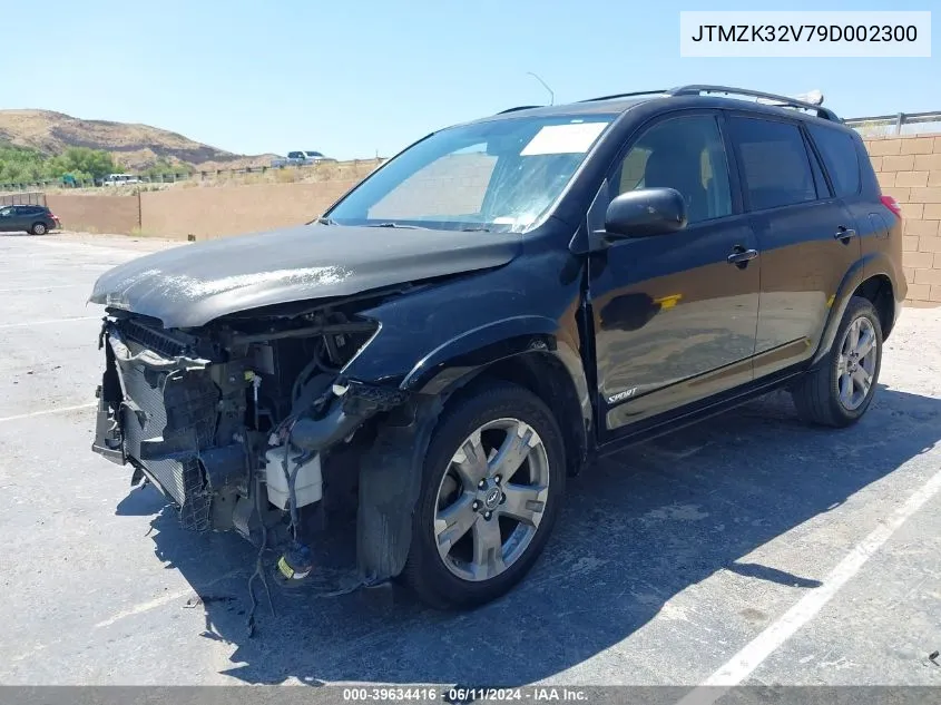 2009 Toyota Rav4 Sport V6 VIN: JTMZK32V79D002300 Lot: 39634416