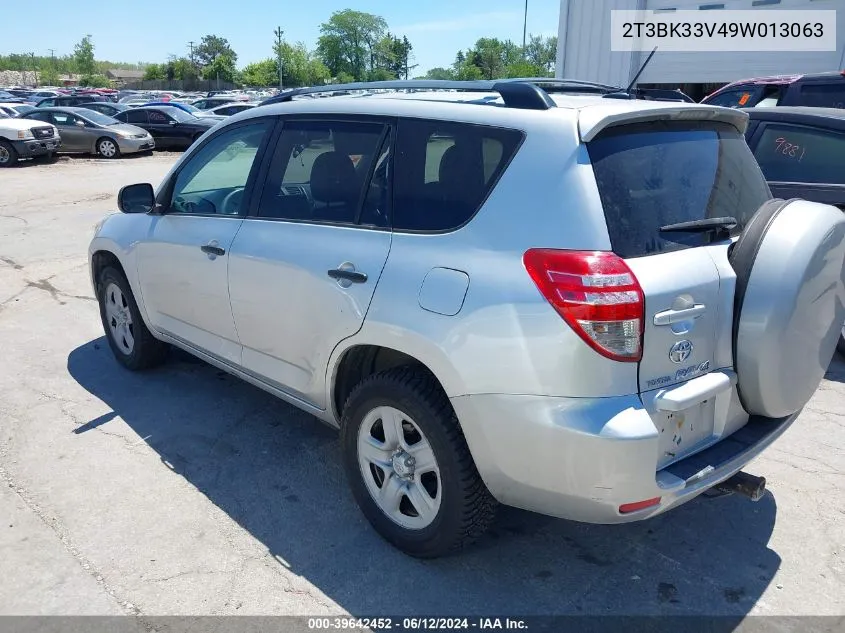 2009 Toyota Rav4 Base V6 VIN: 2T3BK33V49W013063 Lot: 39642452