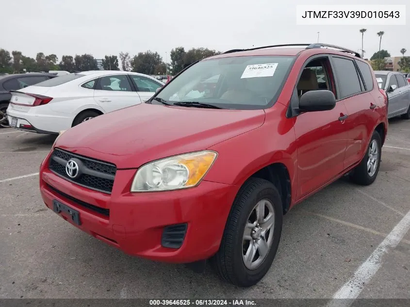 2009 Toyota Rav4 VIN: JTMZF33V39D010543 Lot: 39646525