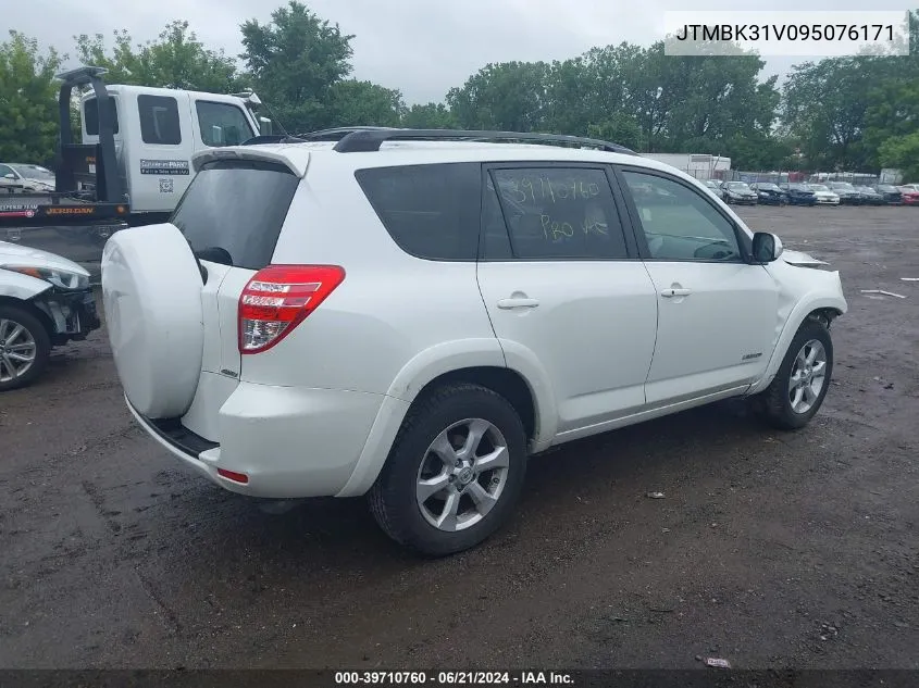 2009 Toyota Rav4 Limited V6 VIN: JTMBK31V095076171 Lot: 39710760