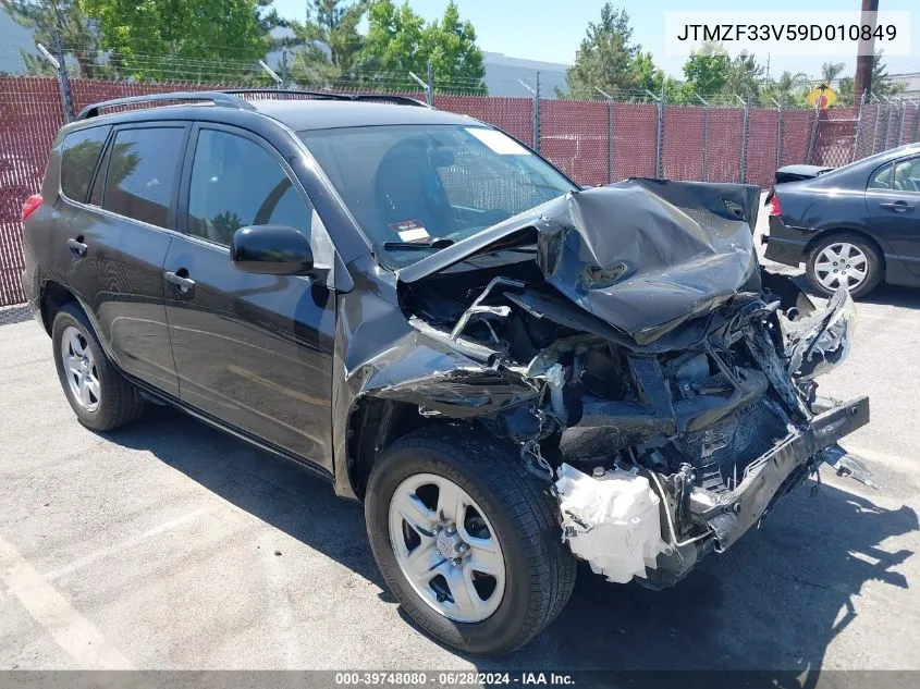 2009 Toyota Rav4 VIN: JTMZF33V59D010849 Lot: 39748080